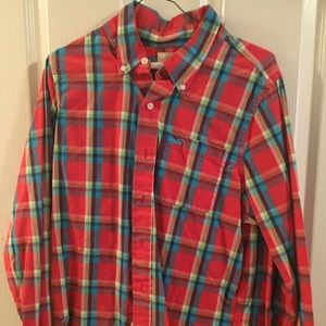 Men’s Long Sleeve Hollister Button-up